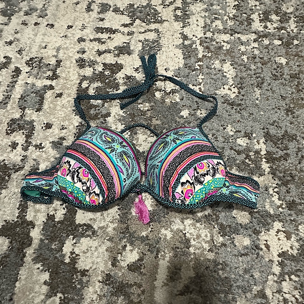 Shade & Shore Women’s Light-Lift Bikini Top Multi-color - 34 DD